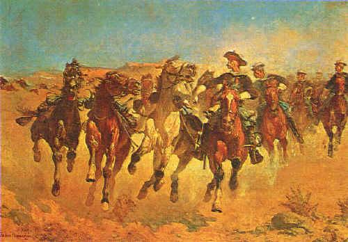 Frederick Remington Dismounted Germany oil painting art